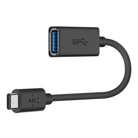 Belkin - USB-C to USB-A Adapter - USB-C 3.0 - 5Gbps transfer speeds - Picture 4 of 7